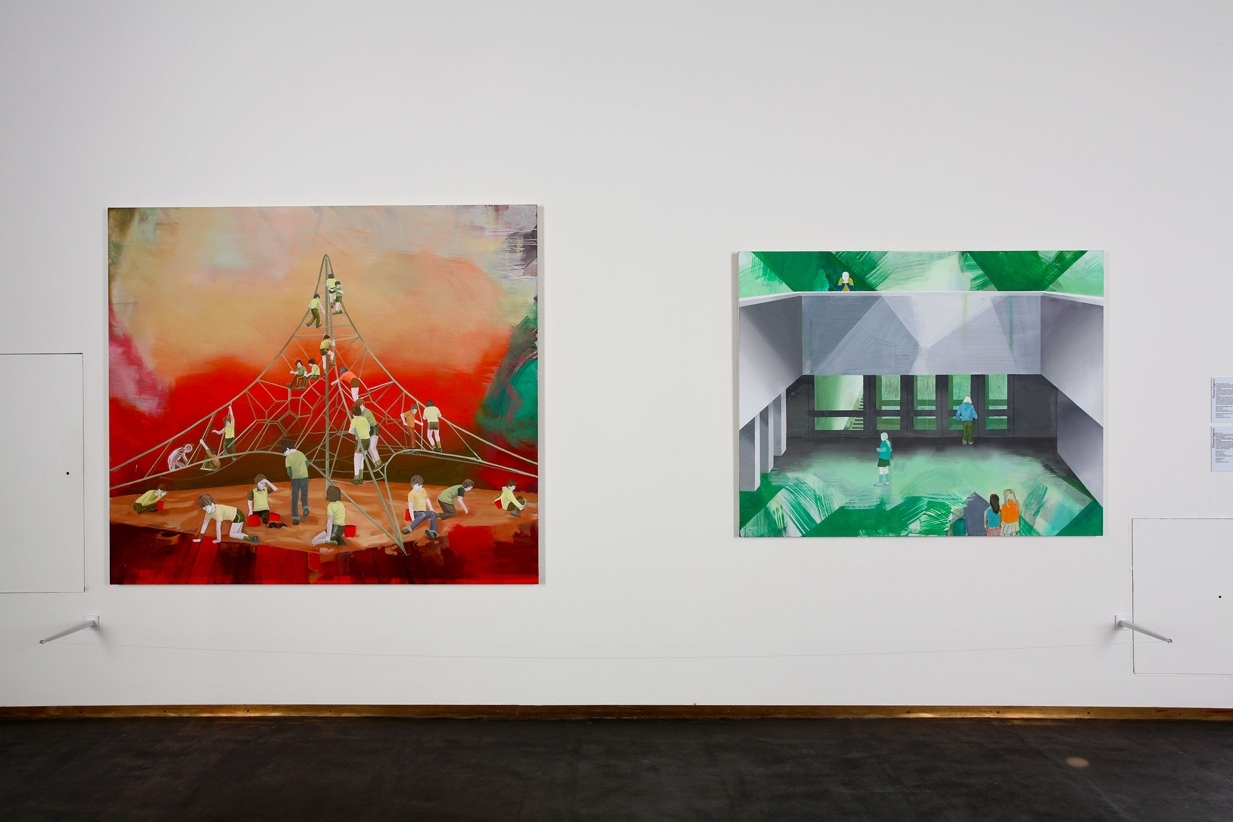 Thomas Eggerer, Into Thin Air, 2005; Mezzanine, 2005